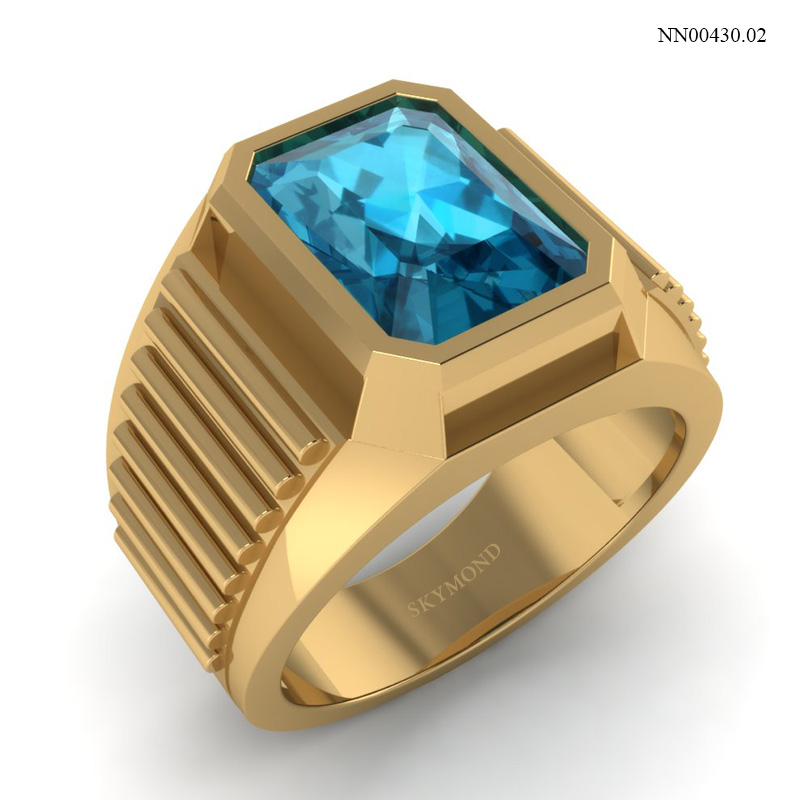 Nhẫn Nam Vàng Vàng (14k-18k) thiết kế NN00430.02