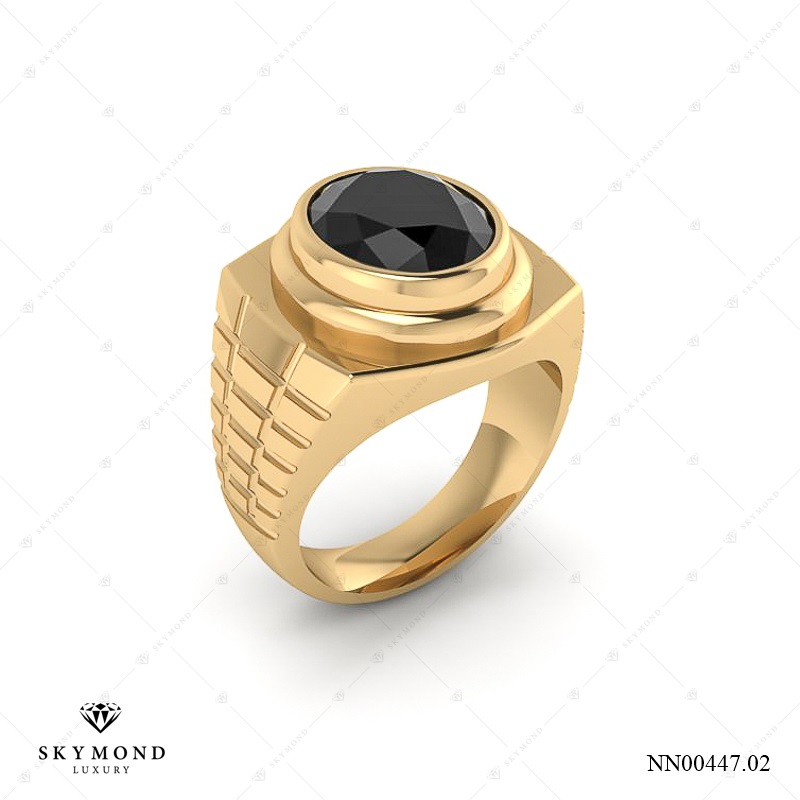 Nhẫn nam Vàng Vàng (14k-18k) thiết kế NN00447