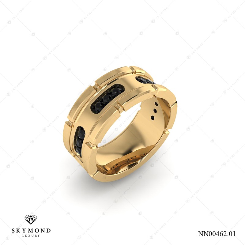 Nhẫn nam Vàng Vàng (14k-18k) thiết kế NN00462