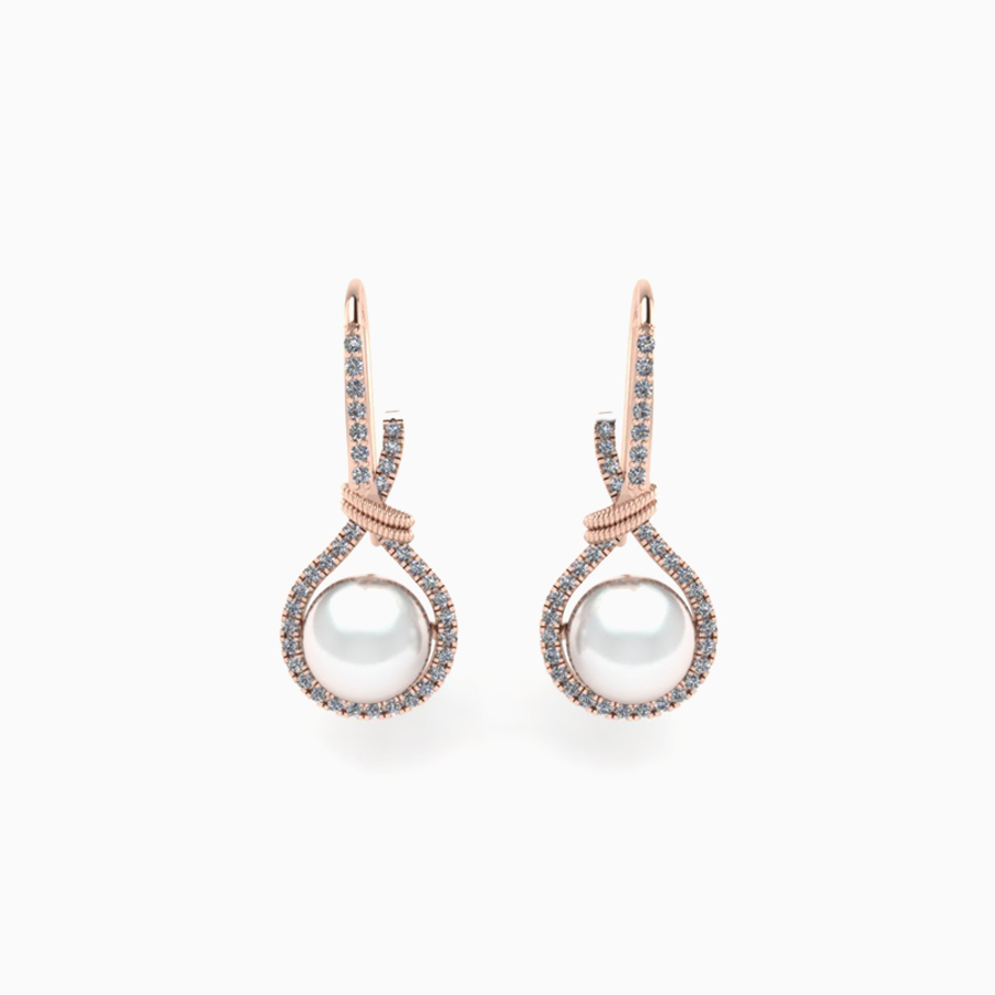 Bông tai Vàng hồng BN00649