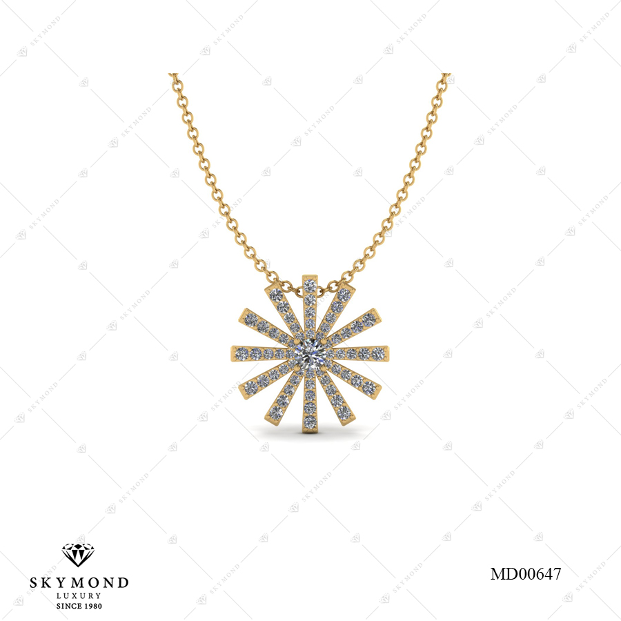 MẶT DÂY CHUYỀN VÀNG MD00647