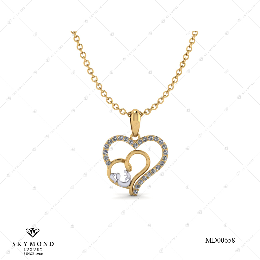 MẶT DÂY CHUYỀN VÀNG MD00658