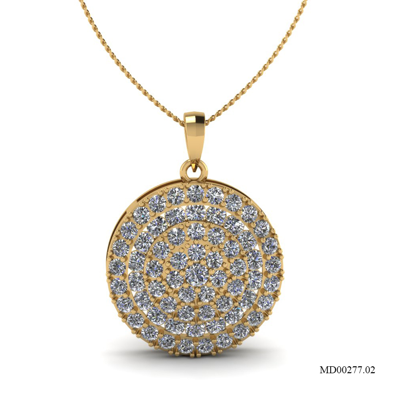 Mặt Dây Vàng Vàng (14k-18k) thiết kế MD00277.02