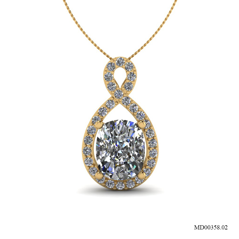 Mặt Dây Vàng Vàng (14k-18k) thiết kế MD00358.02