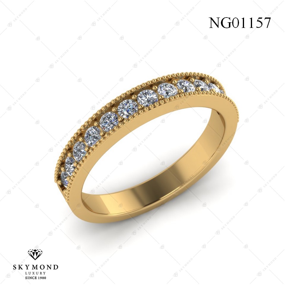 Nhẫn Nữ Vàng Vàng (14k-18k) thiết kế NG01157
