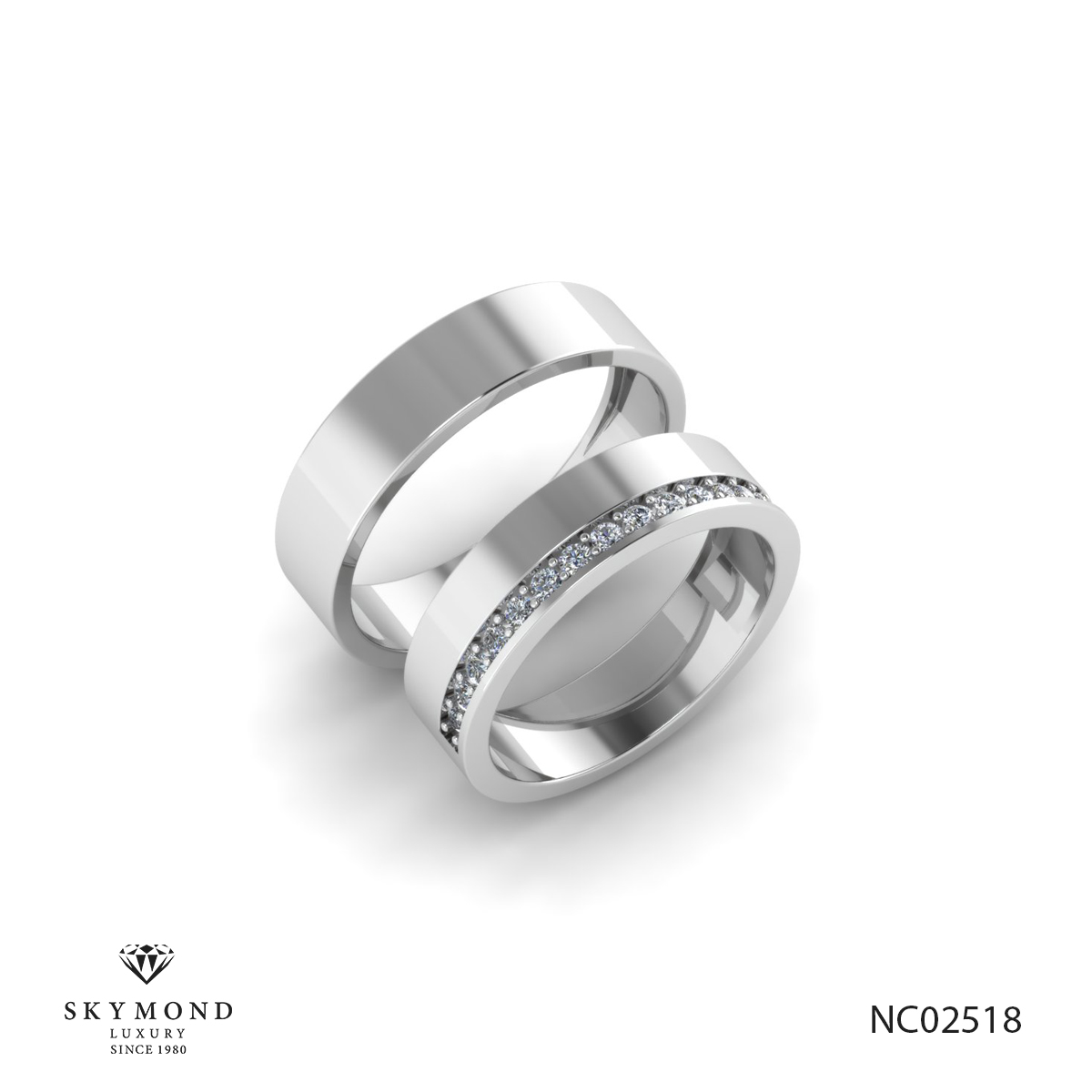 NHẪN CƯỚI PLATIN NC02518