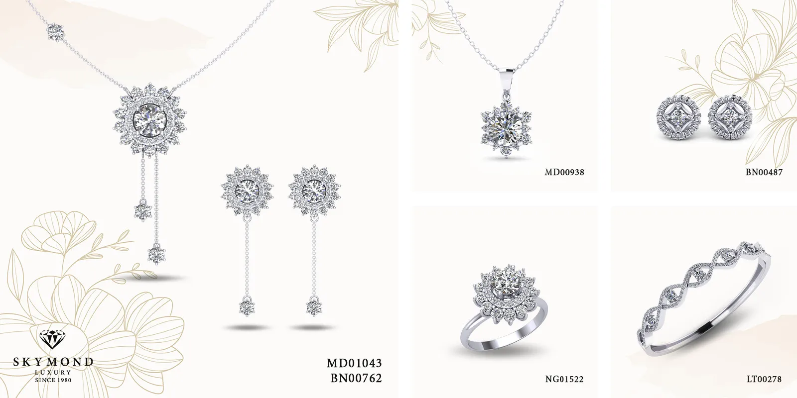 banner trang sức Skymond banner trang sức Skymond