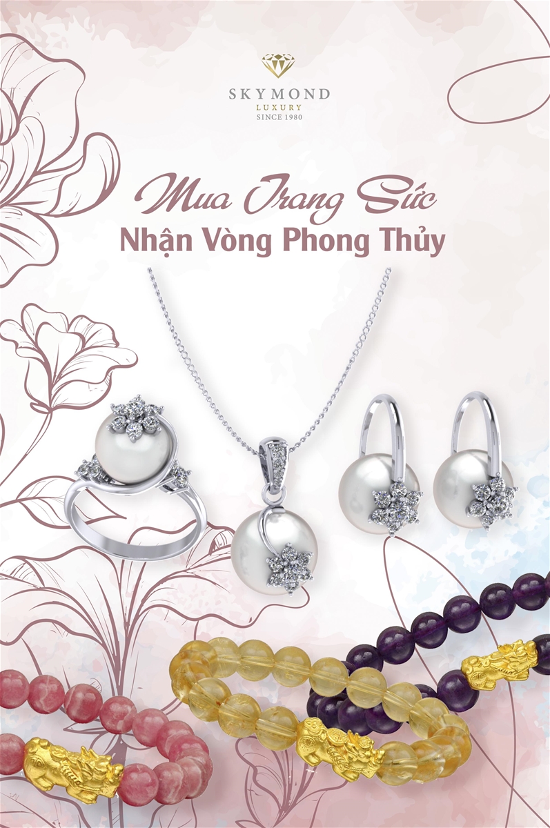 Ưu đãi mùa hè: Tặng vòng đá tăng sinh khí