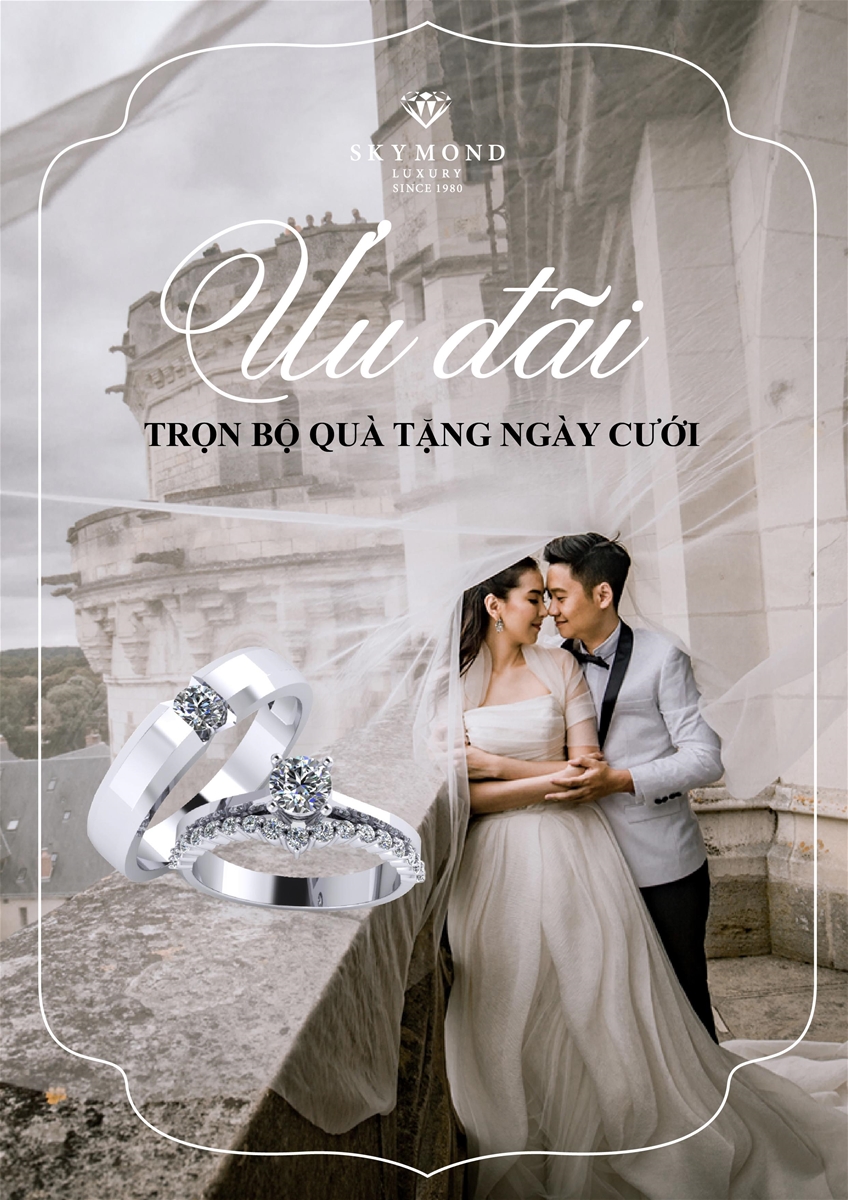 Ưu đãi trọn bộ quà tặng ngày cưới
