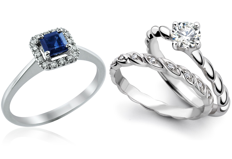 Độc Đáo Trang Sức Bạc Phủ Platin