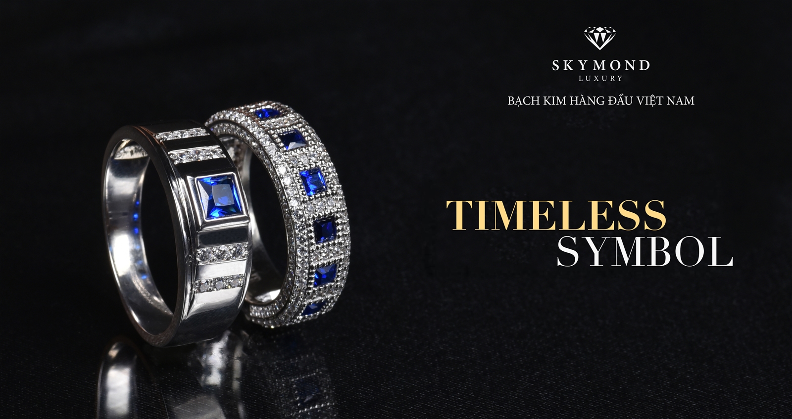 nhẫn bạch kim nữ