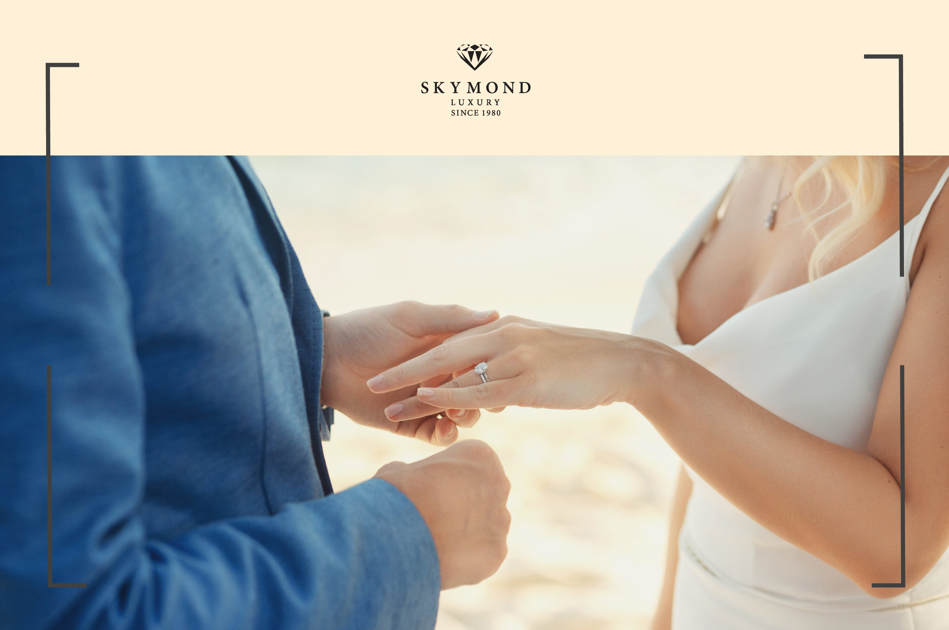 Sự khác biệt giữa nhẫn cưới thiết kế và đại trà