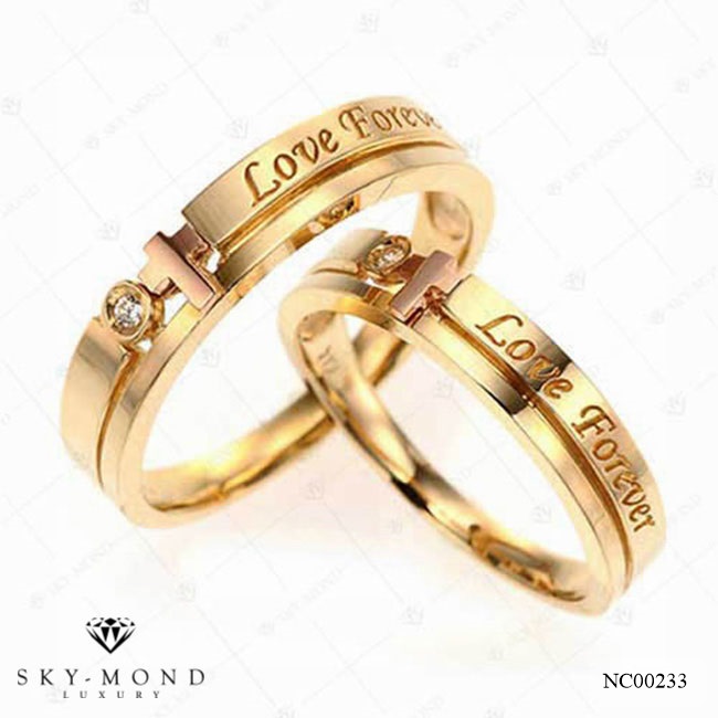 nhẫn cưới vàng