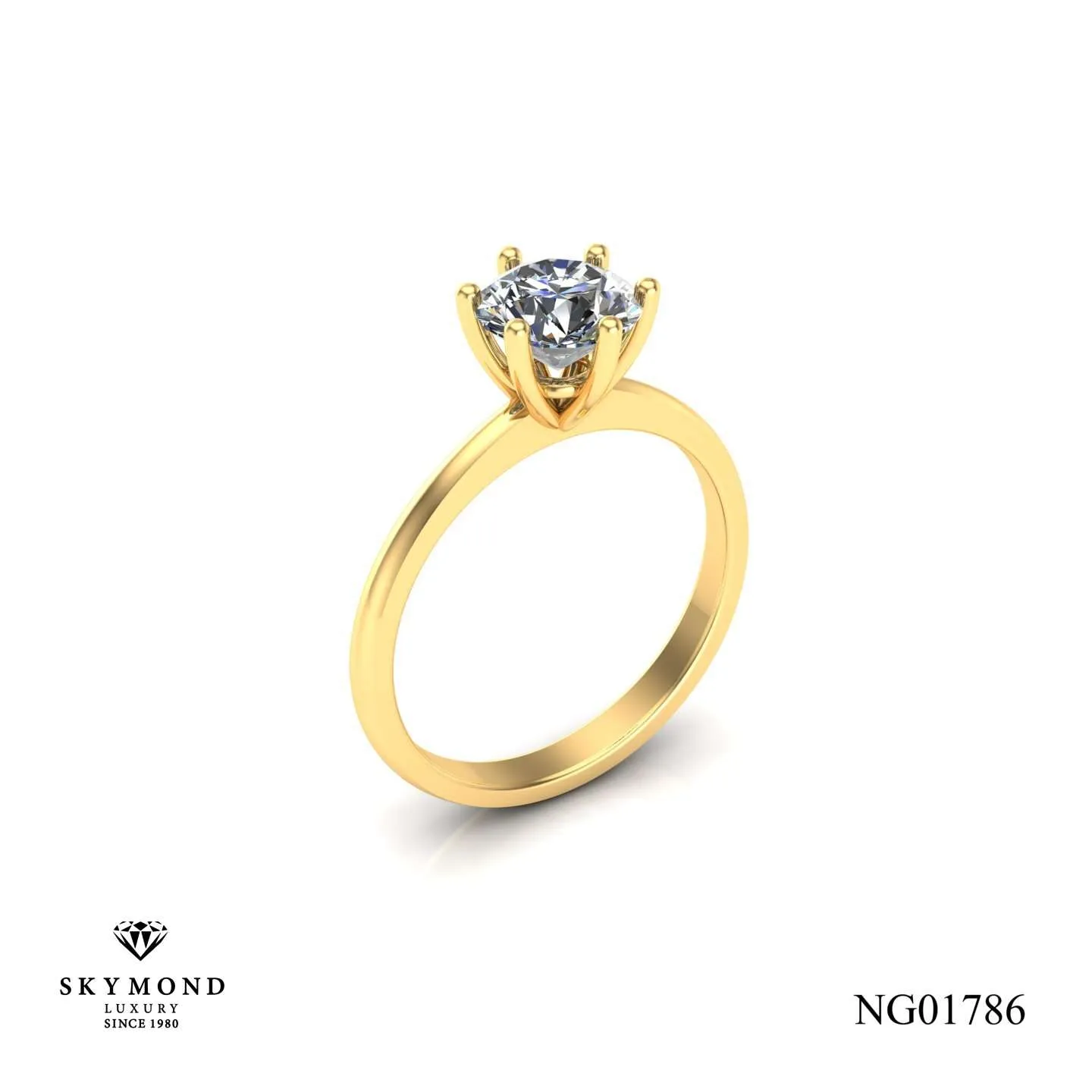 Nhẫn Nữ Vàng Vàng NG01786