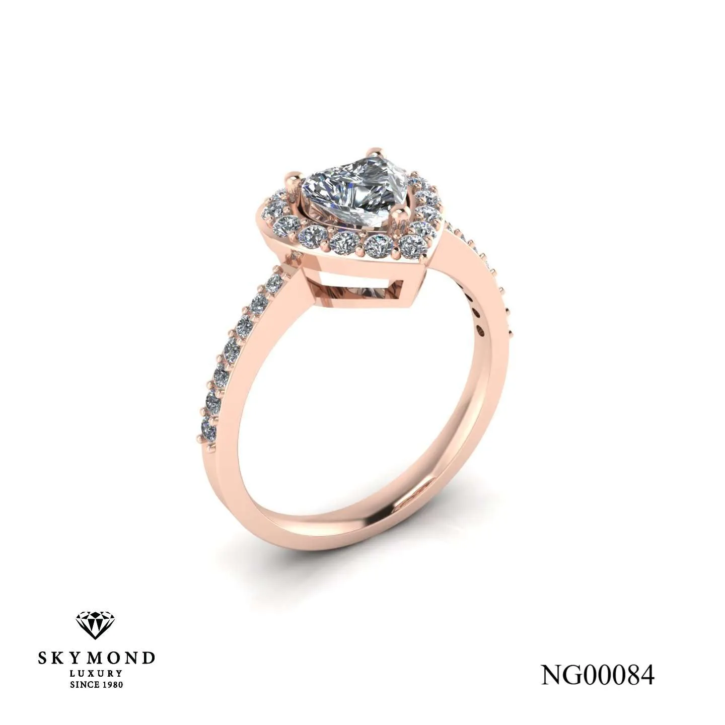 Nhẫn Nữ Vàng Hồng NG00084