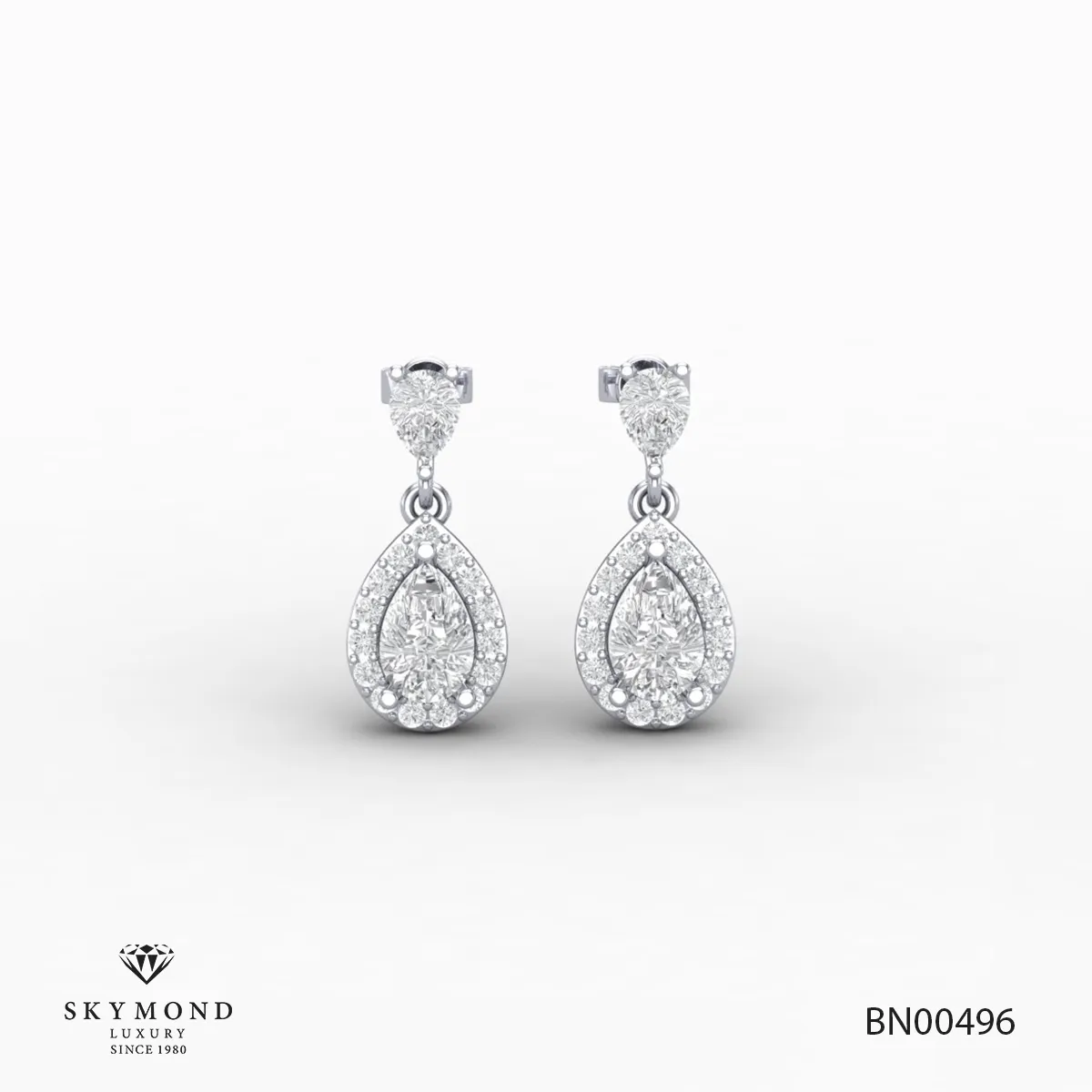 Bông Tai Kim Cương