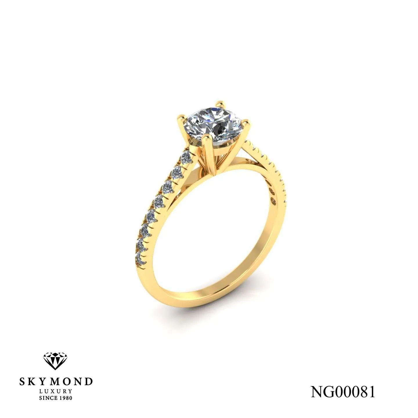 Nhẫn Nữ Vàng Vàng (14k, 18k) - Thiết Kế Đẹp NG00081