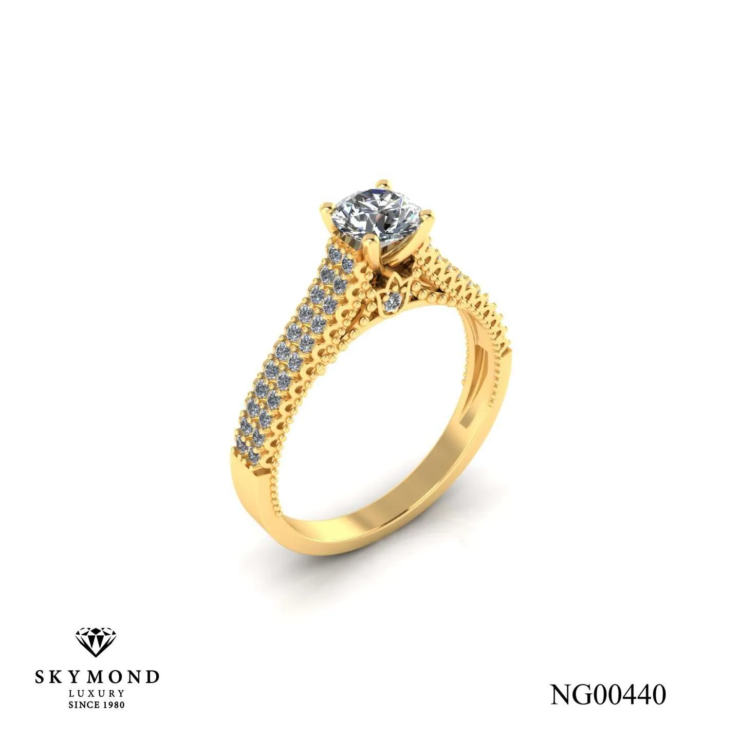 Nhẫn Nữ Vàng Vàng (14k, 18k) - Thiết Kế Đẹp NG00440