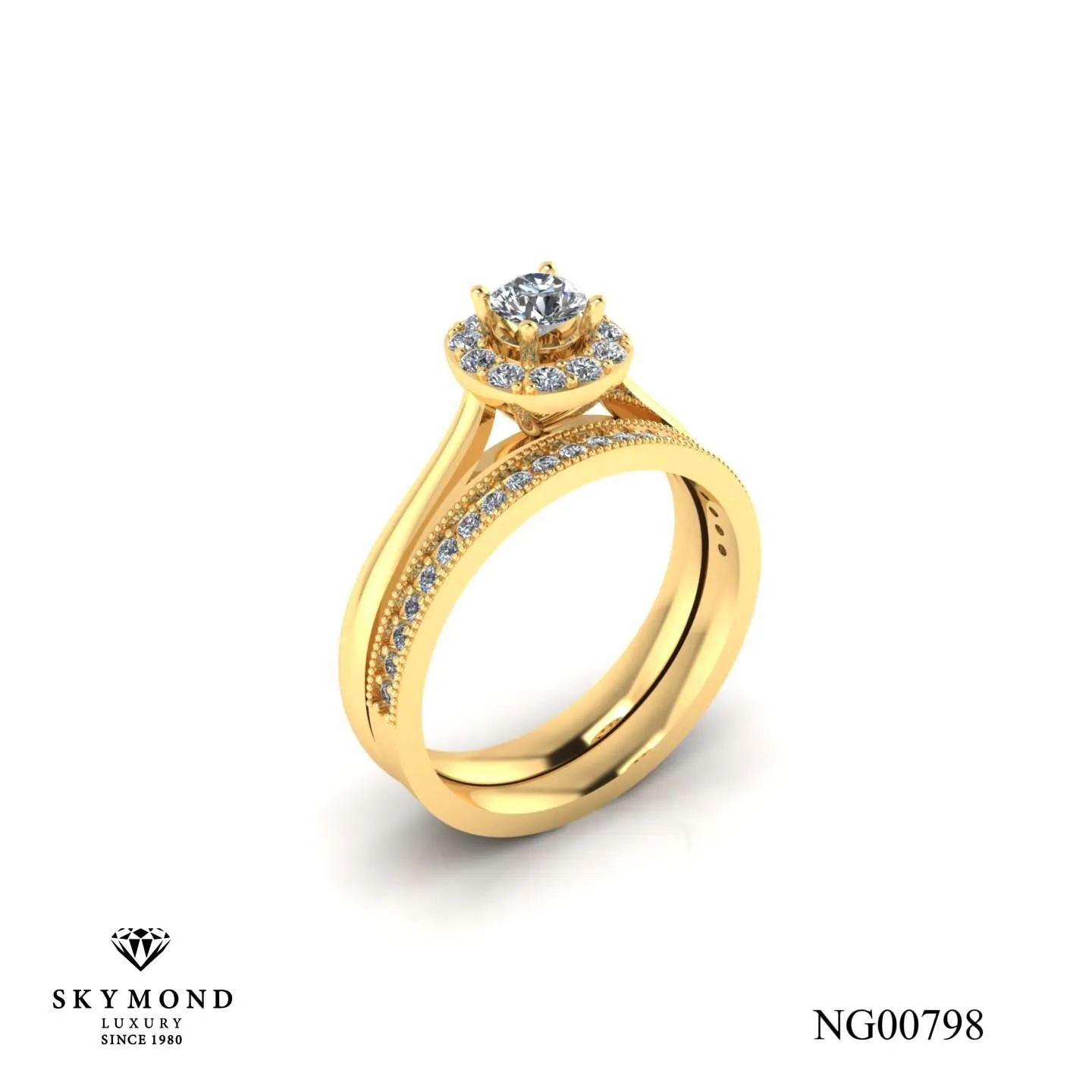 Nhẫn Nữ Vàng Vàng (14k, 18k) - Thiết Kế Đẹp NG00798