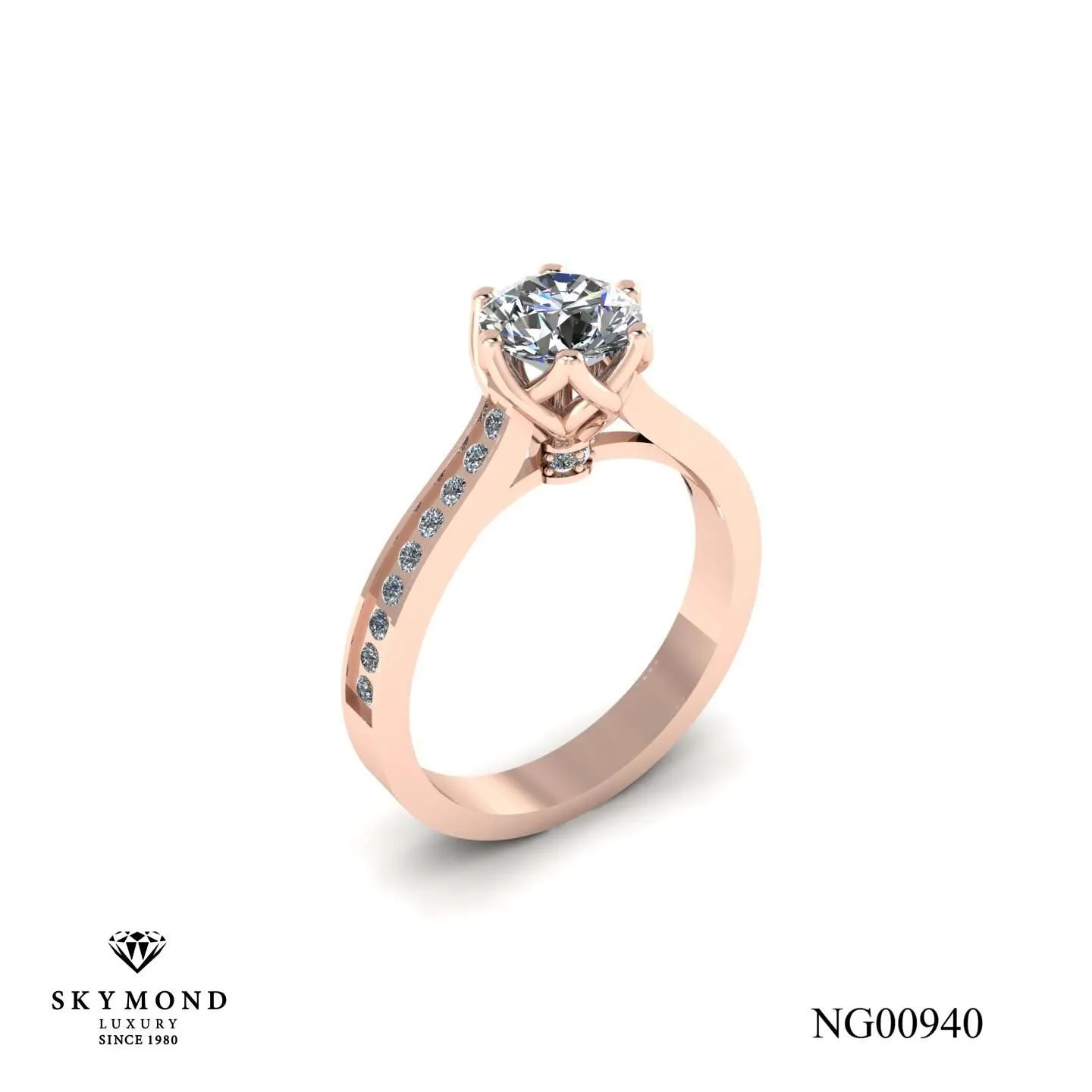 Nhẫn Nữ Vàng Hồng (14k, 18k) - Thiết Kế Đẹp NG00940