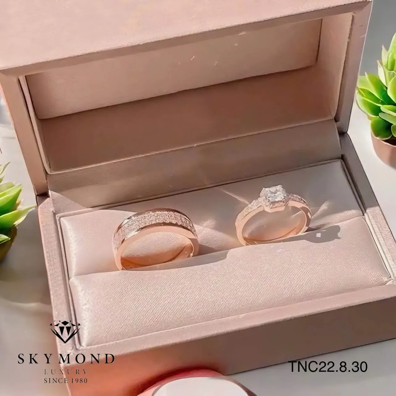 h&igrave;nh ảnh nhẫn cưới Skymond