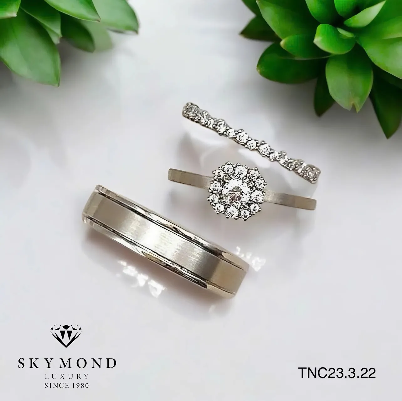 h&igrave;nh ảnh nhẫn cưới Skymond