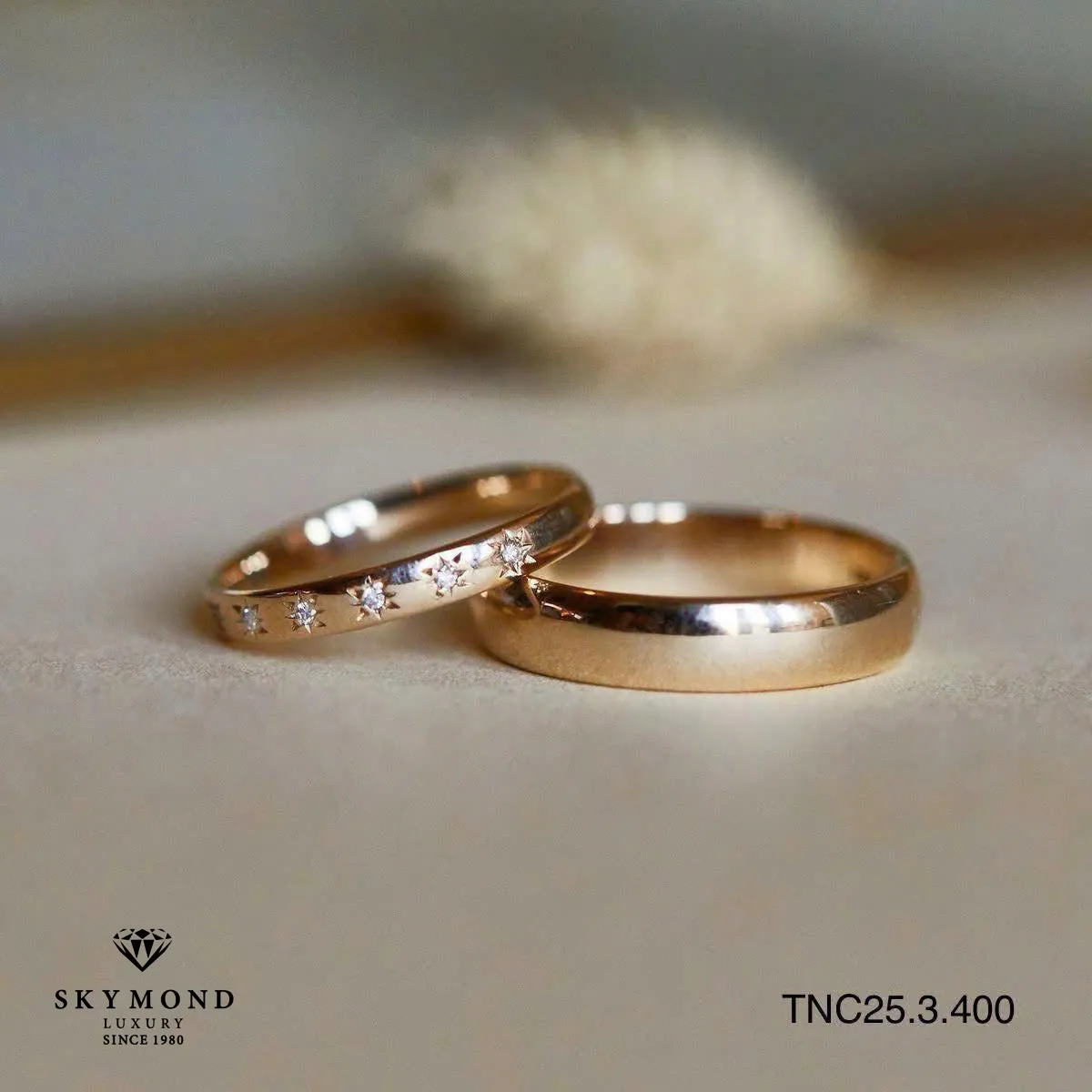 Mẫu nhẫn cưới Skymond