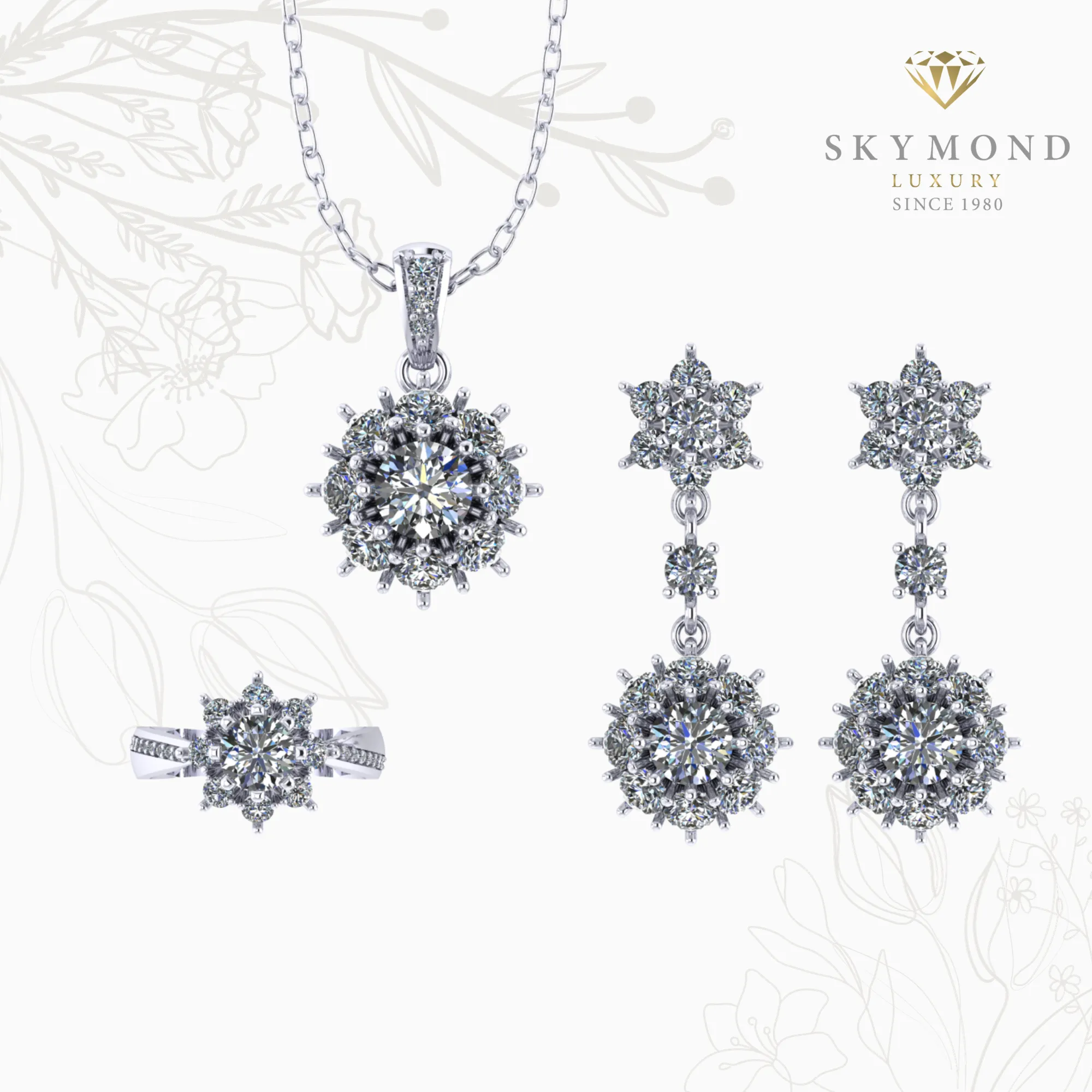 bộ sưu tập trang sức Skymond Luxury