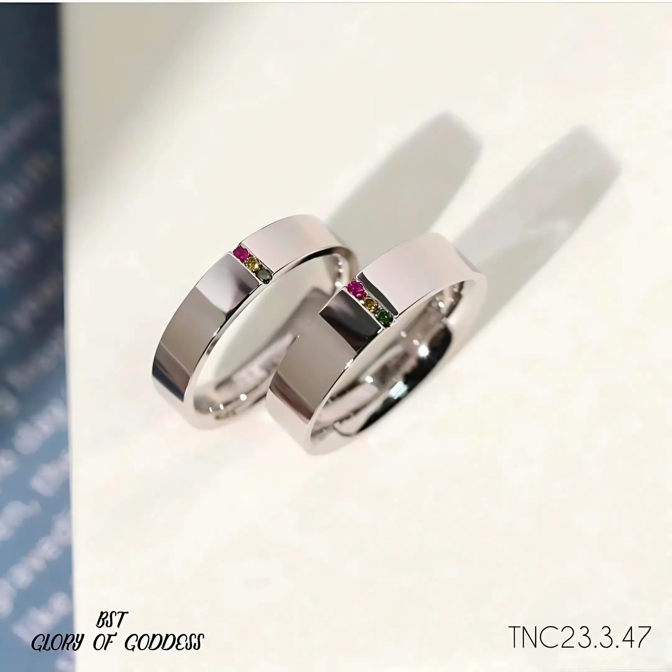 cặp nhẫn cưới skymond luxury