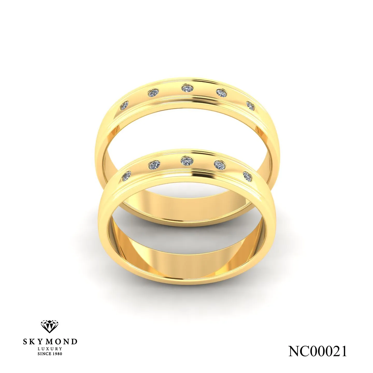 Nhẫn Cưới Vàng Vàng