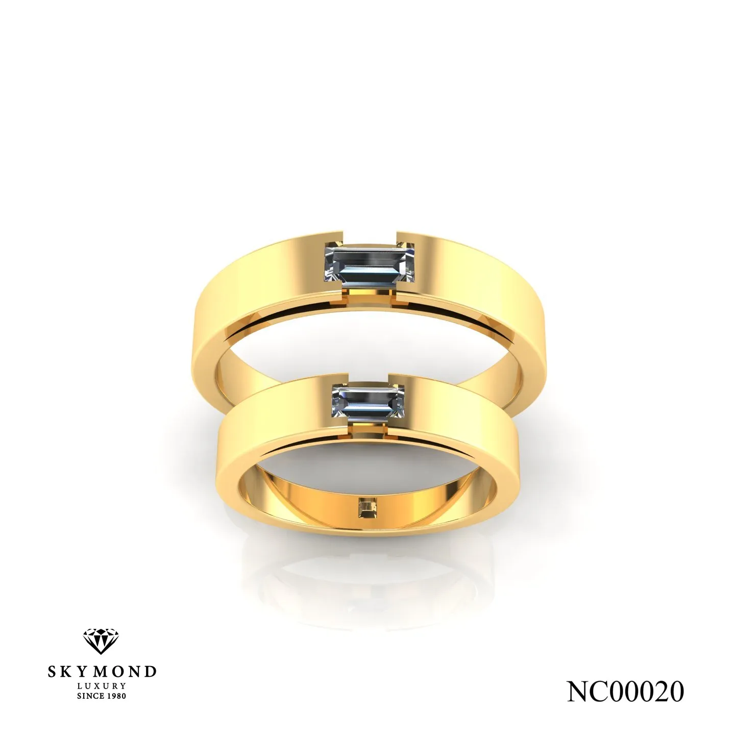 Nhẫn Cưới Vàng Vàng