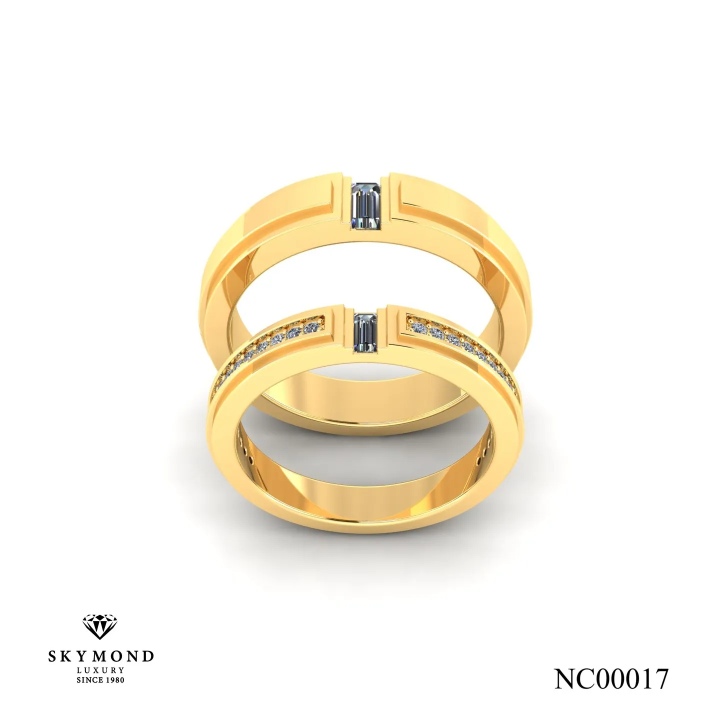 Nhẫn Cưới Vàng Vàng