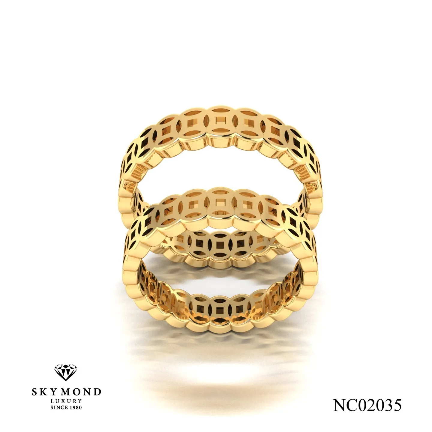 Nhẫn Cưới Vàng Vàng