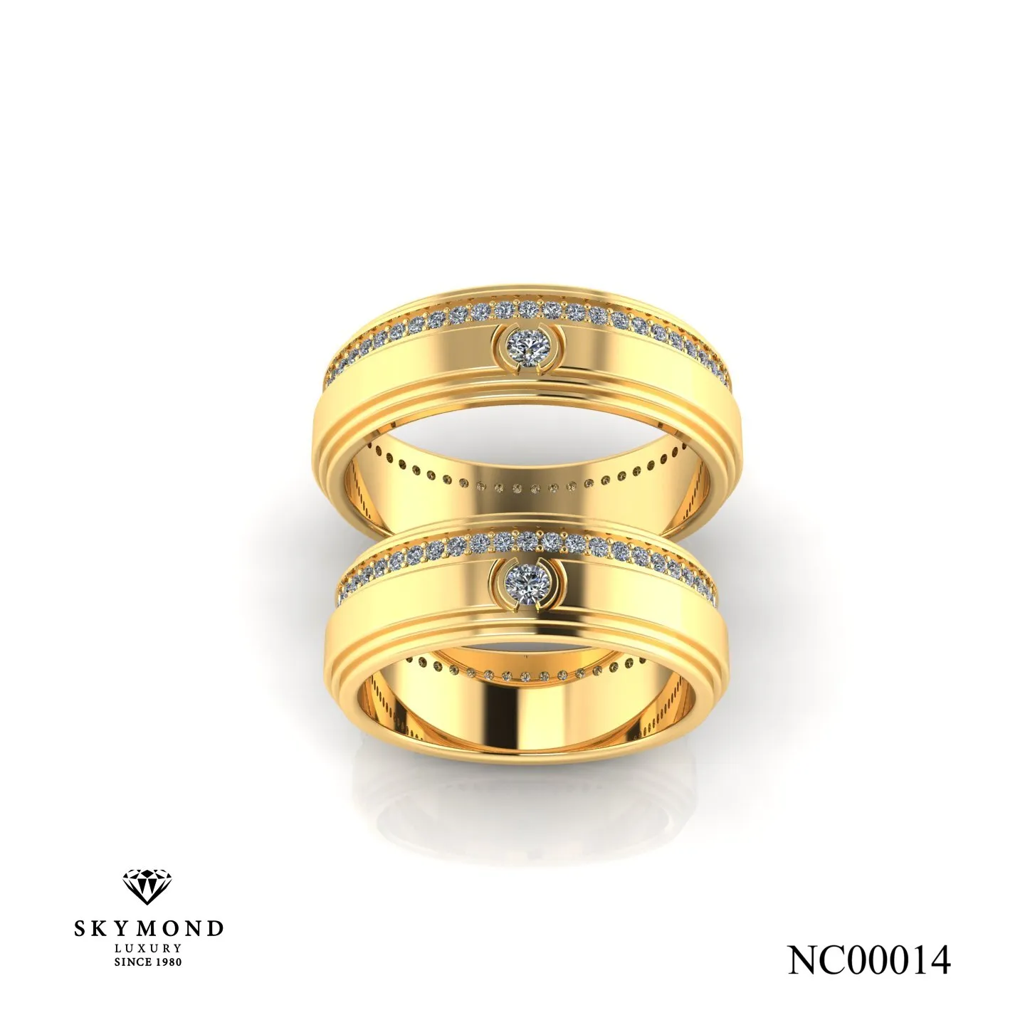 Nhẫn Cưới Vàng Vàng