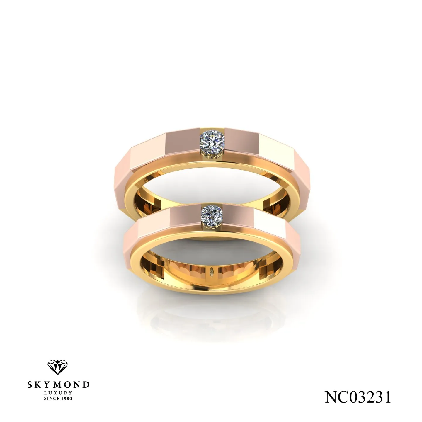 Nhẫn Cưới Vàng Vàng