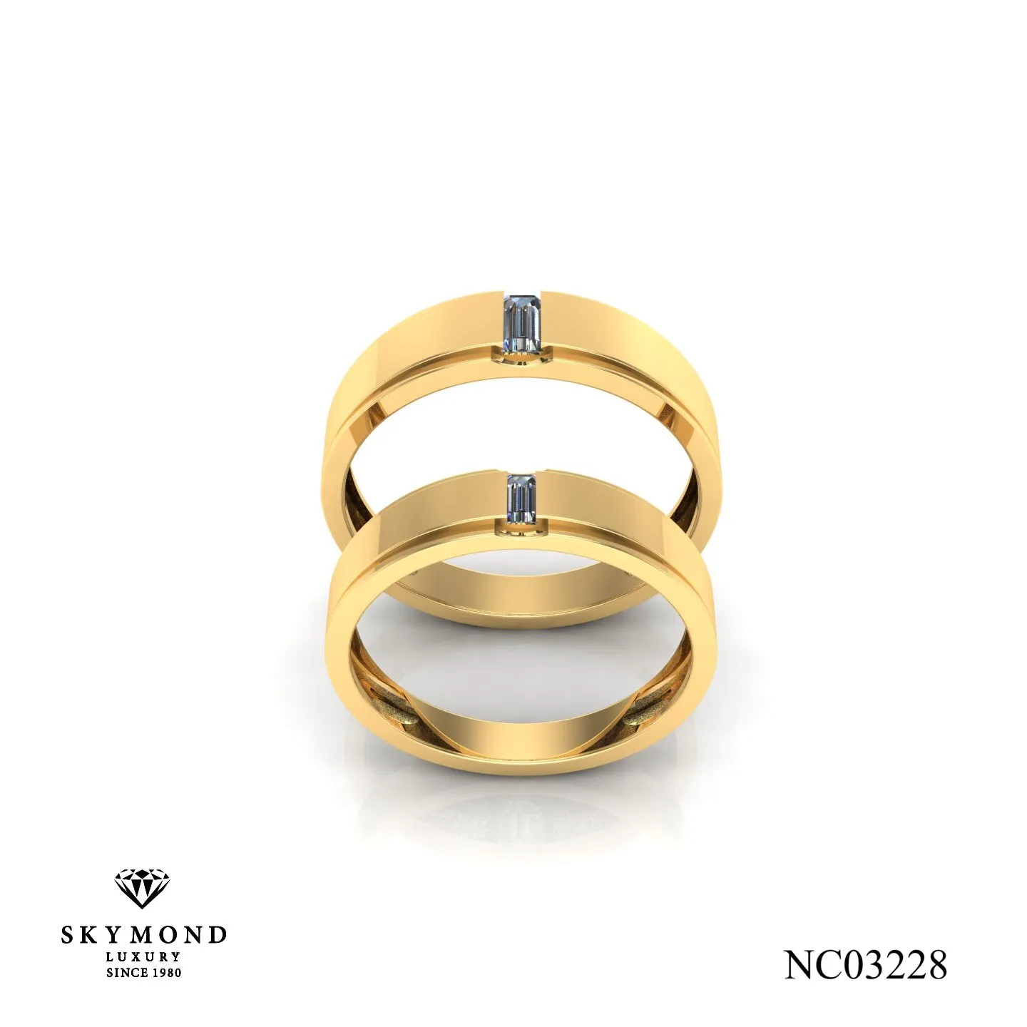 Nhẫn Cưới Vàng Vàng