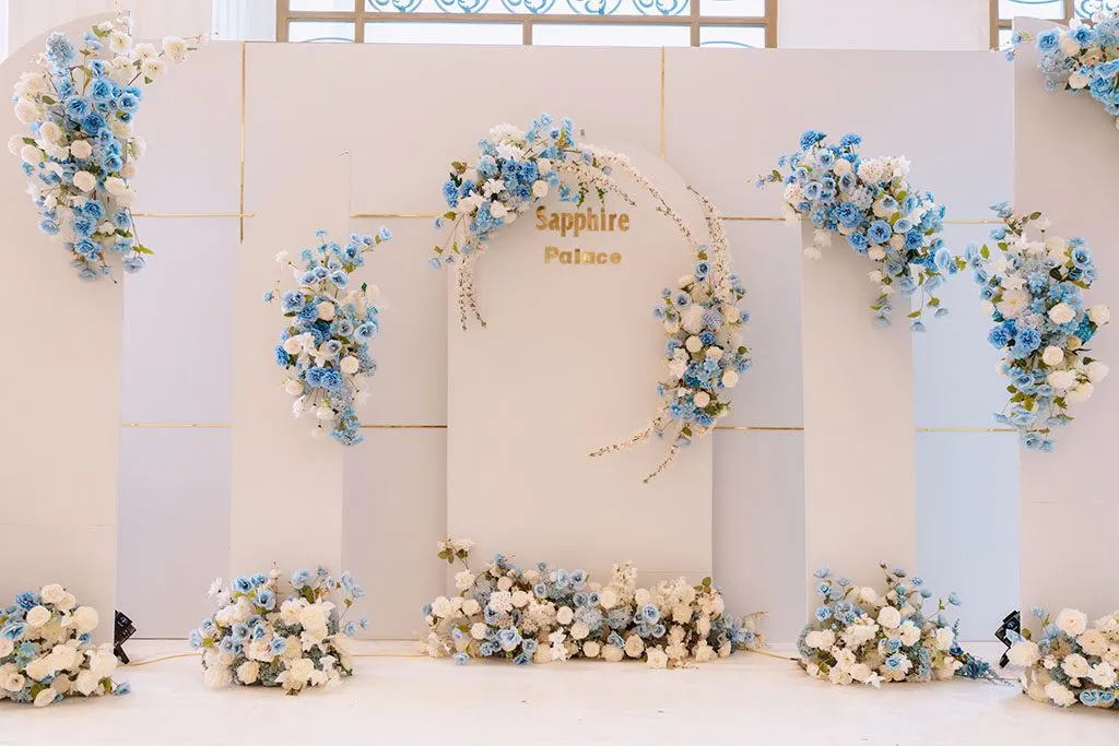 phong cách trang trí tiệc cưới