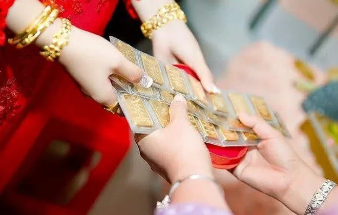 chi tiêu tiền mừng cưới