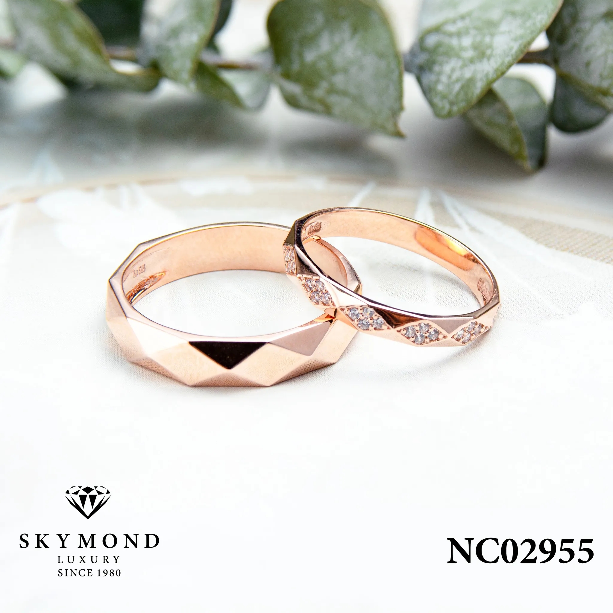 mẫu nhẫn cưới hiện đại