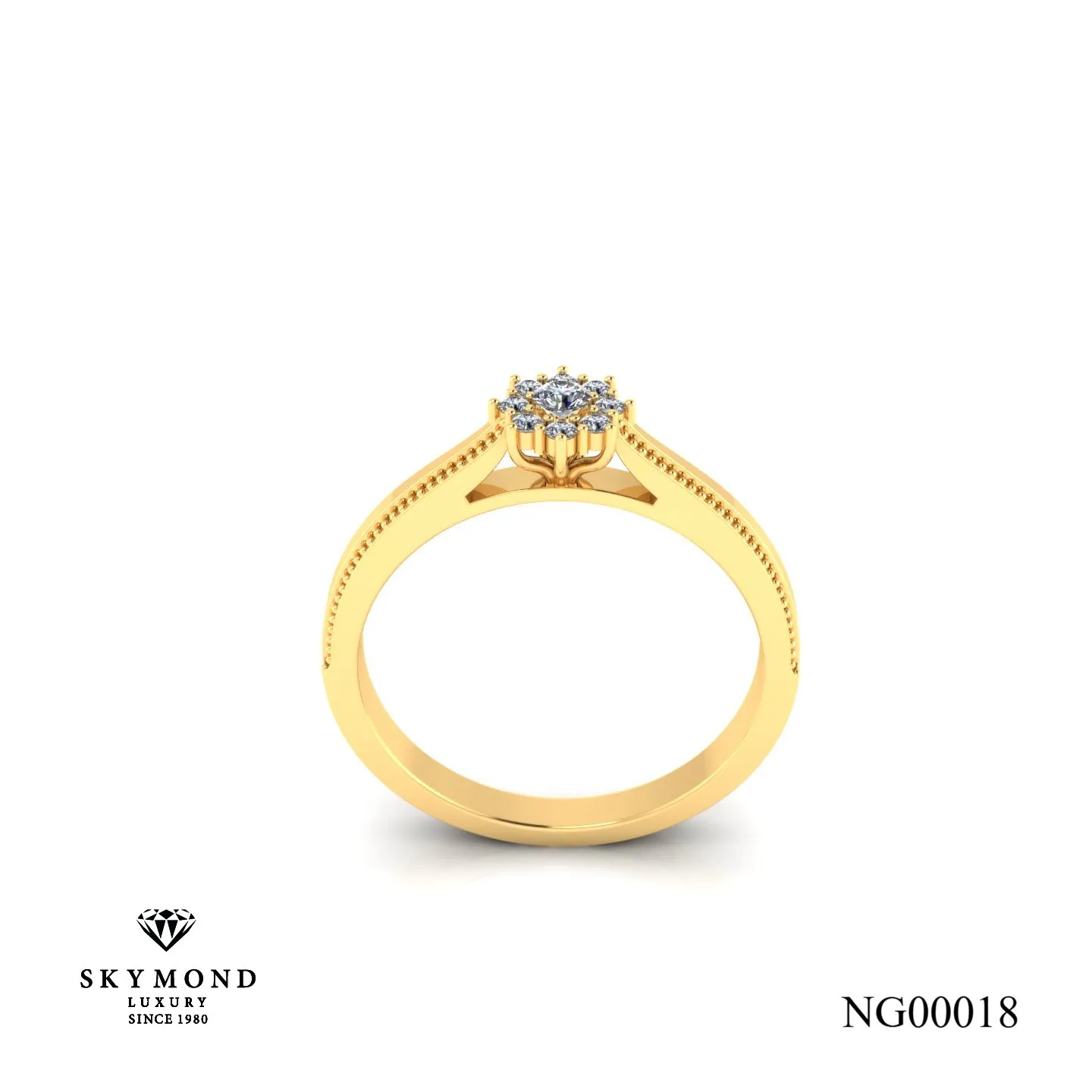 nhẫn cầu hôn skymond