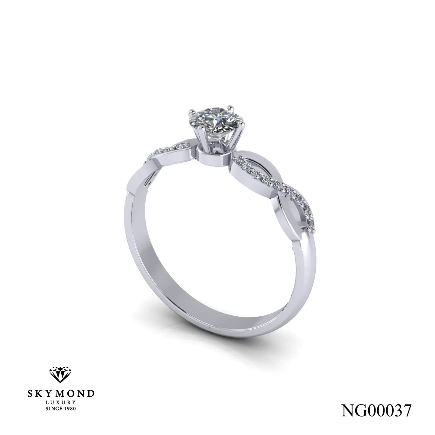 Nhẫn Nữ Bạc - NG00037