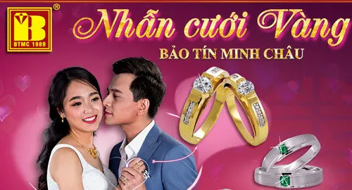 nhẫn cưới Bảo Tín Minh Châu