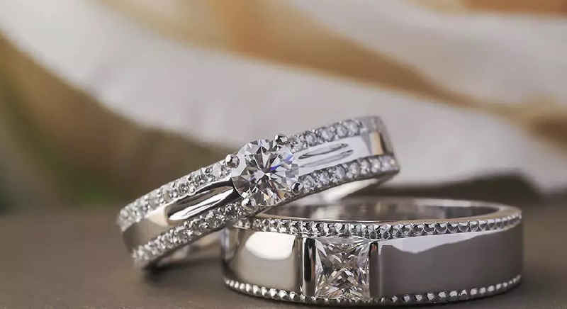 cặp nhẫn đôi bạc