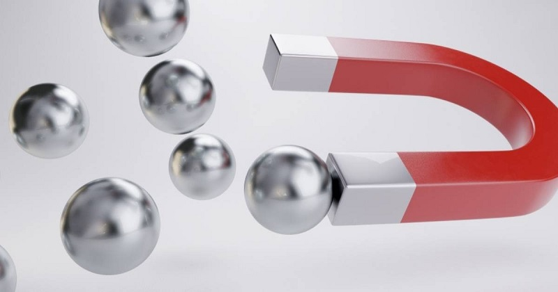 phân biệt bạc bằng nam châm