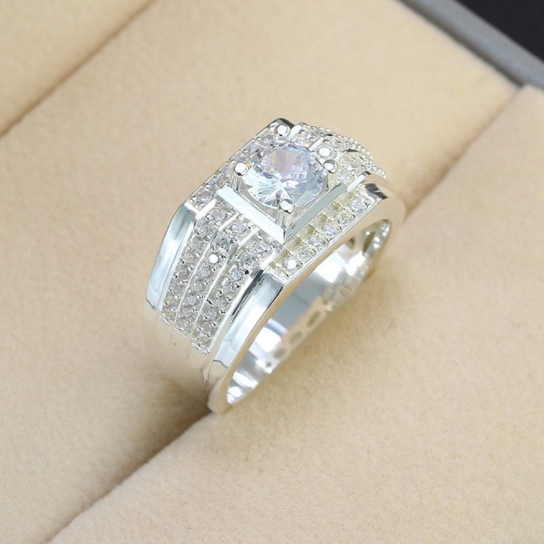 nhẫn bạc nam đẹp