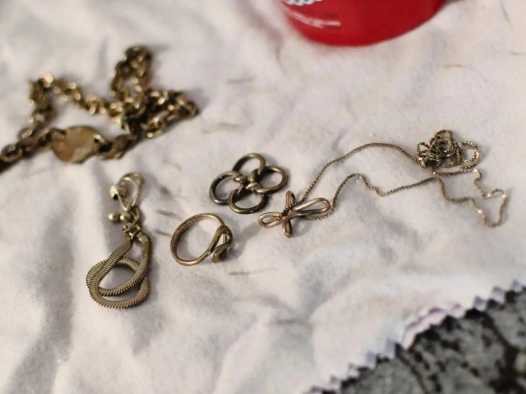 trang sức bạc bị đen