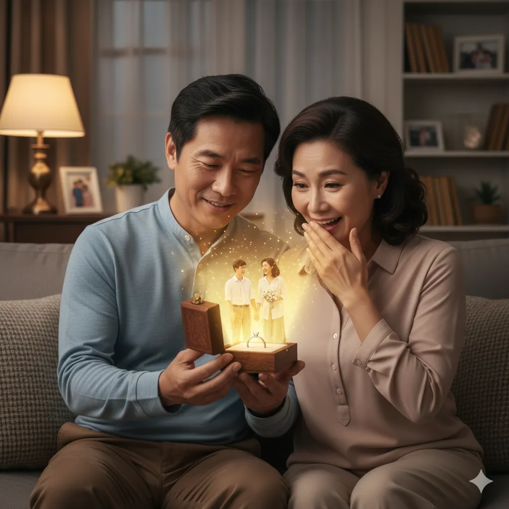 Nhìn Lại Hành Trình Hôn Nhân Và Món Quà Dành Cho Người Luôn Ở Bên