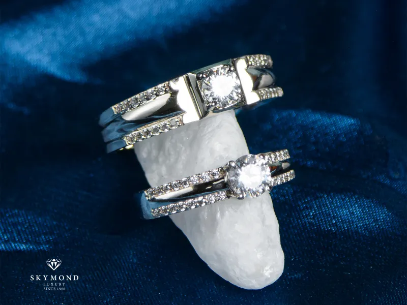 nhẫn cưới kim cương