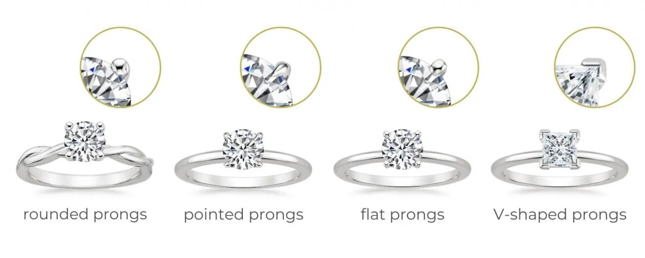 BÍ QUYẾT CHỌN KIỂU CHẤU NHẪN CƯỚI ĐÍNH KIM CƯƠNG PHÙ HỢP ĐỂ ĐÁ LUÔN CHẮC CHẮN VÀ SÁNG