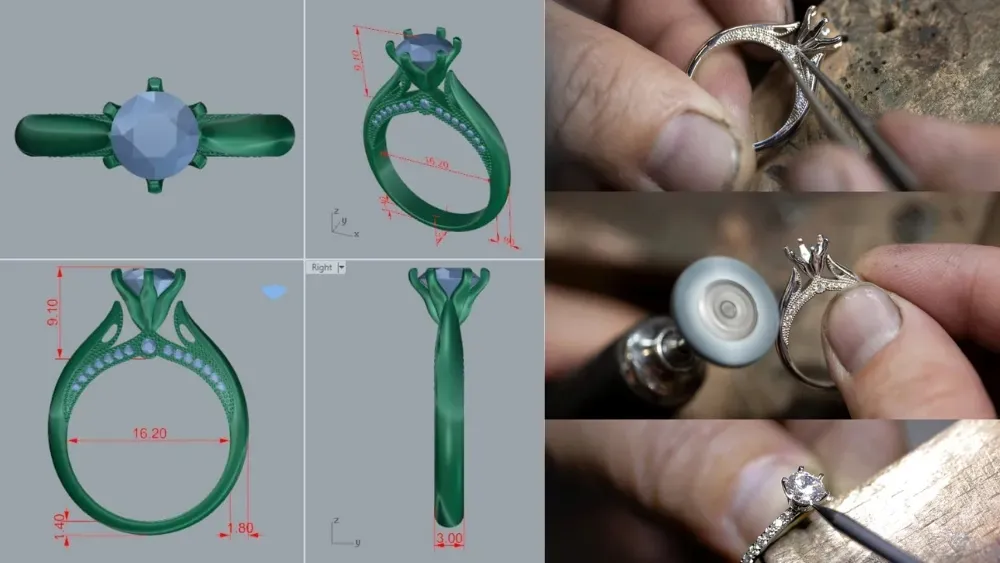 Tuyệt Tác Nhẫn Cưới Thiết Kế: Mỏ Neo Hạnh Phúc Cho Hôn Nhân